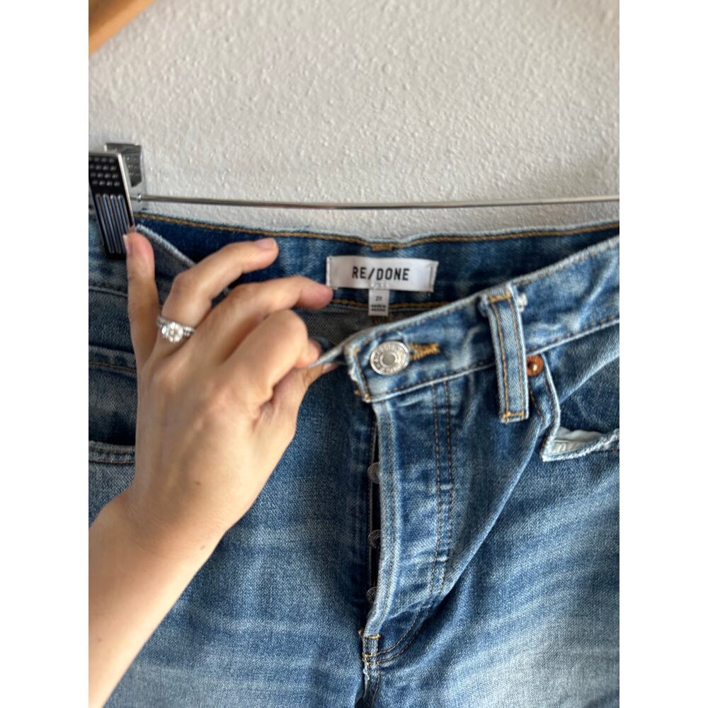 RE/DONE 70s Stove Pipe straight leg Jeans - Picture 9 of 9